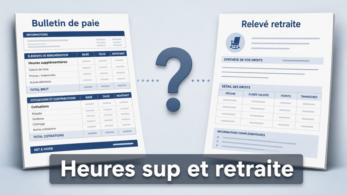 Un bulletin de paie stylisé avec des lignes d